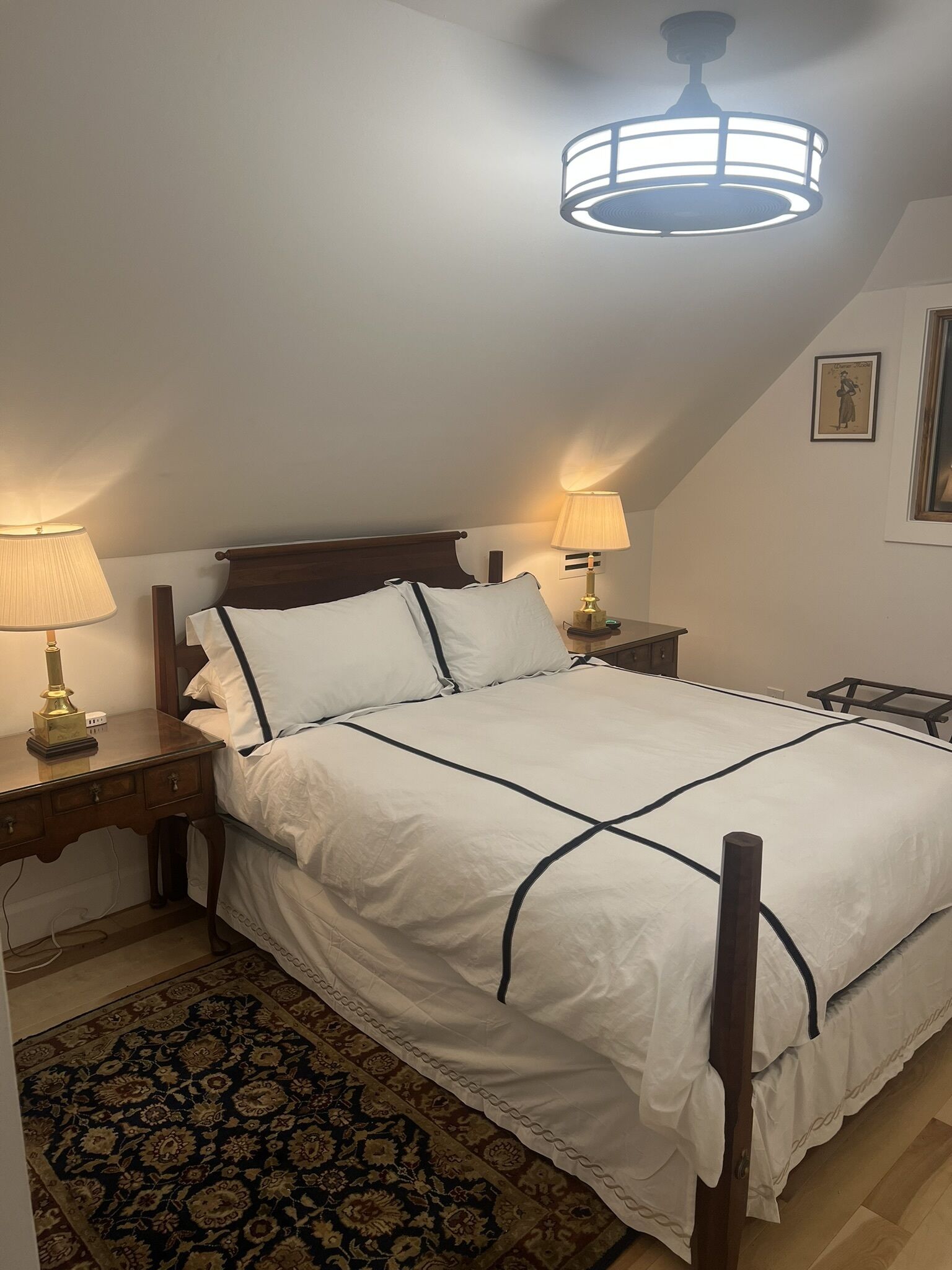 An elegantly appointed house tucked in the Virginia Mountainside. 