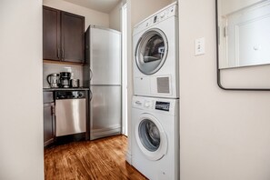 Interior - Amazing West Village 1BR w/ W/D, nr cafes, by Blueground (Downtown)