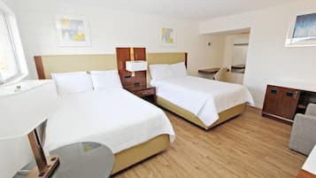 Room, 2 Queen Beds | Free WiFi, bed sheets