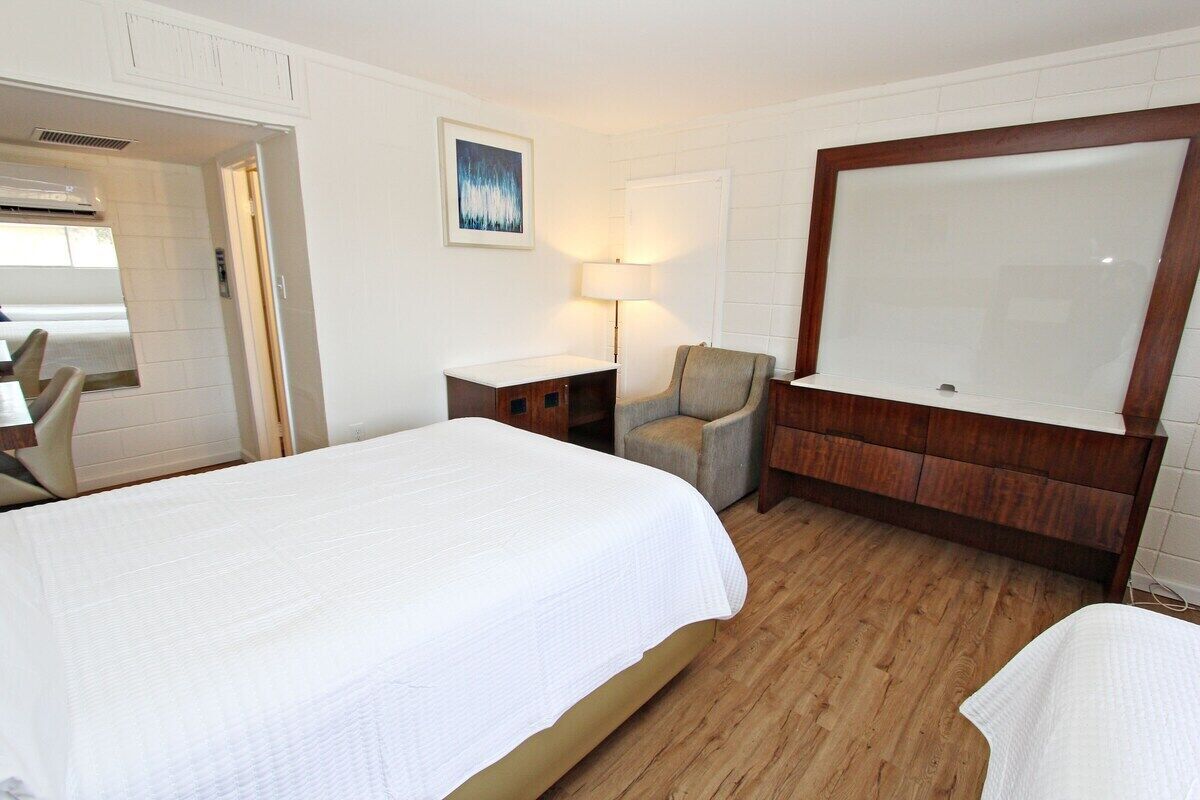Room, 2 Double Beds | Free WiFi, bed sheets