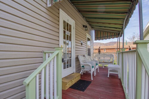 Stay In Ohiopyle in the center of town by the GAP trail