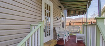 Stay In Ohiopyle in the center of town by the GAP trail