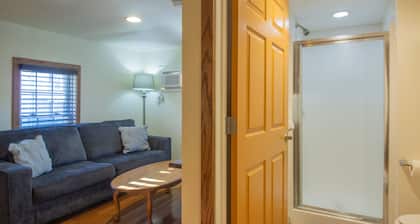 Stay In Ohiopyle in the center of town by the GAP trail