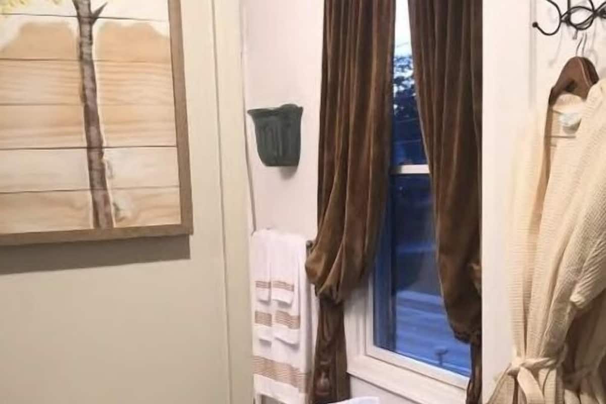 Individually decorated, individually furnished, blackout drapes