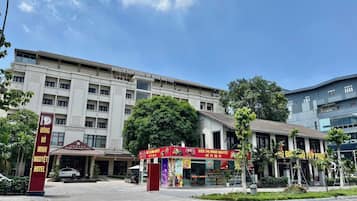 Façade de l’hébergement