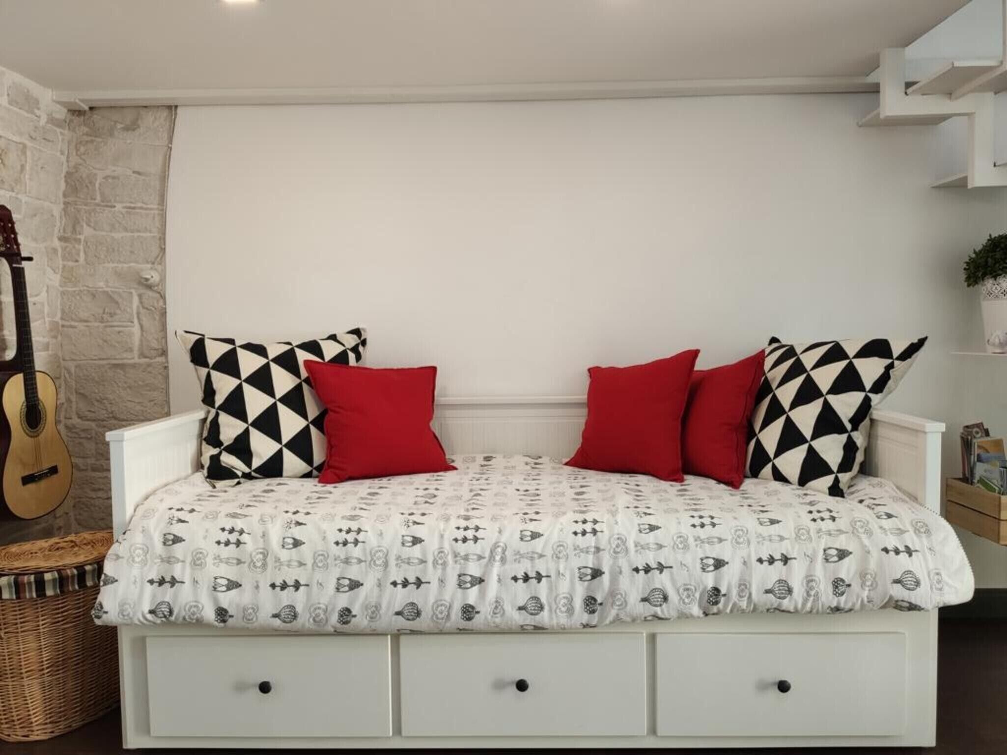1 Schlafzimmer, Bügeleisen/Bügelbrett, kostenloses WLAN, Bettwäsche