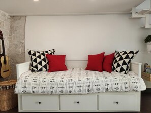 1 Schlafzimmer, Bügeleisen/Bügelbrett, kostenloses WLAN, Bettwäsche