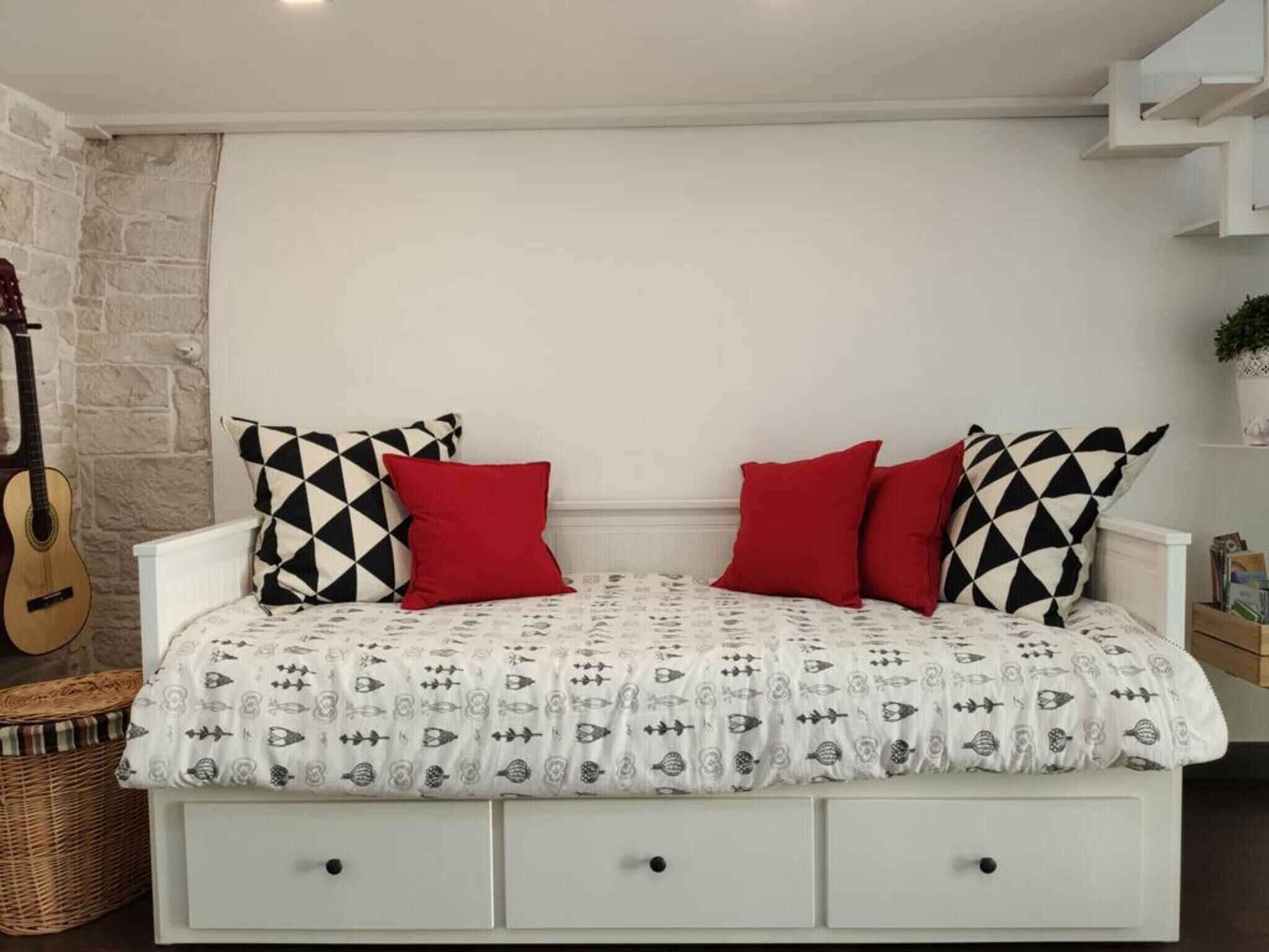 1 Schlafzimmer, Bügeleisen/Bügelbrett, kostenloses WLAN, Bettwäsche