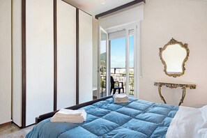 3 bedrooms, iron/ironing board, free WiFi, bed sheets - Apartment 'Condominio Sereno' with Sea View,Balcony & Wi-Fi (Rapallo)