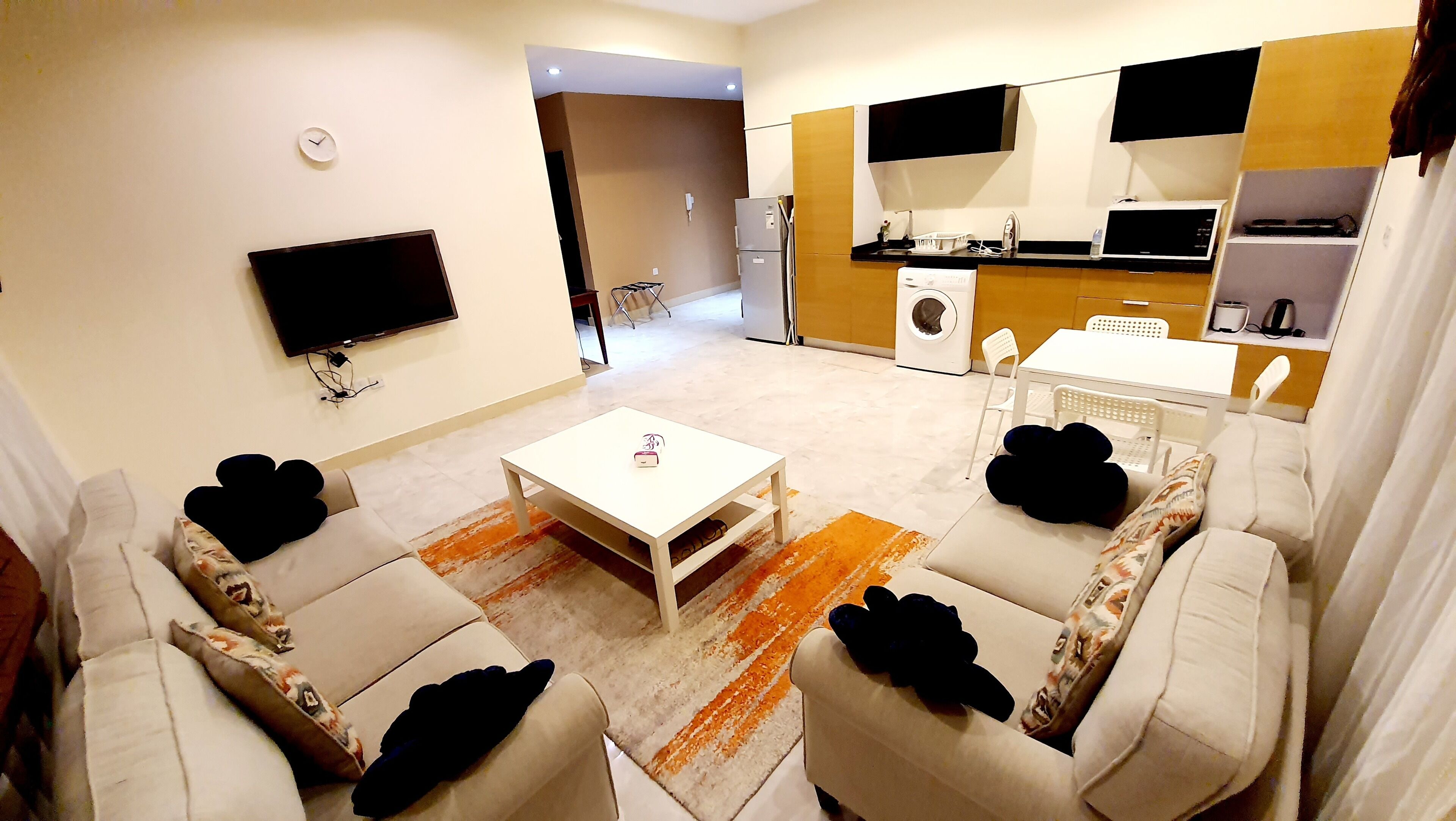 อพาร์ทเมนท์สำหรับครอบครัว | บริเวณนั่งเล่น