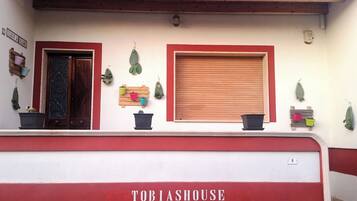 Facciata della struttura