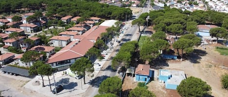 Fachada de la propiedad