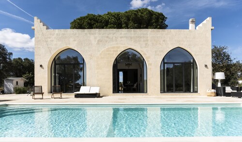 Interior Designed "Mini Castle" with Pool in Puglia