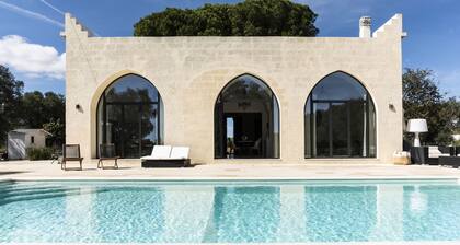 Interior Designed "Mini Castle" with Pool in Puglia