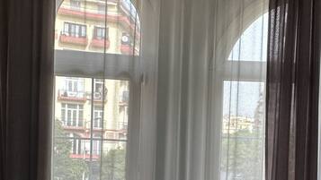 In-room safe, blackout curtains, soundproofing, iron/ironing board