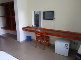 Wi-Fi de cortesia, roupa de cama