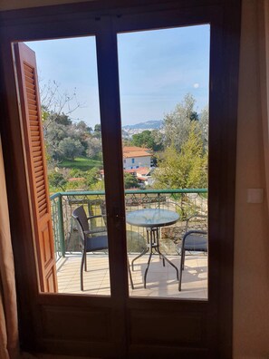 Apartment | Balcony view - Georgias House Project Ground Floor (Skiathos)