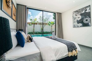 Basic Villa, Multiple Beds | 3 bedrooms, desk, laptop workspace, iron/ironing board
