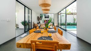 Villa – basic, flere senger | Spiseområde