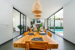 Basic-Villa, Mehrere Betten | Speisen
