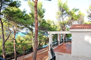 Cottage Familial, 2 chambres, terrasse, vue parc | Terrasse/Patio