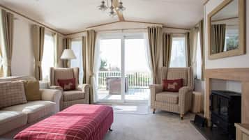 Indulgent 6 Berth Caravan | Living area