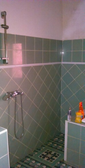 Shower, towels