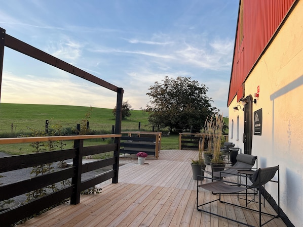 Fachada de la propiedad