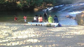 Private beach nearby