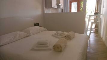 1 Schlafzimmer, Bügeleisen/Bügelbrett, kostenloses WLAN, Bettwäsche