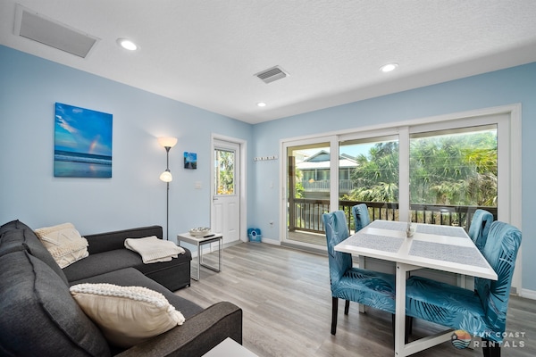 Living Room Area with Dining Table