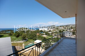 Sea view Panoramic Appartment R12 | Balcony view - Islands View Hotel (Ksamil)