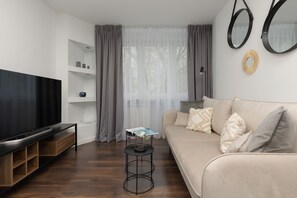 Living room - Saska Kepa Apartment by Renters (Warsaw)