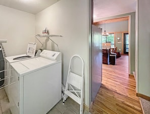 laundry area mud room