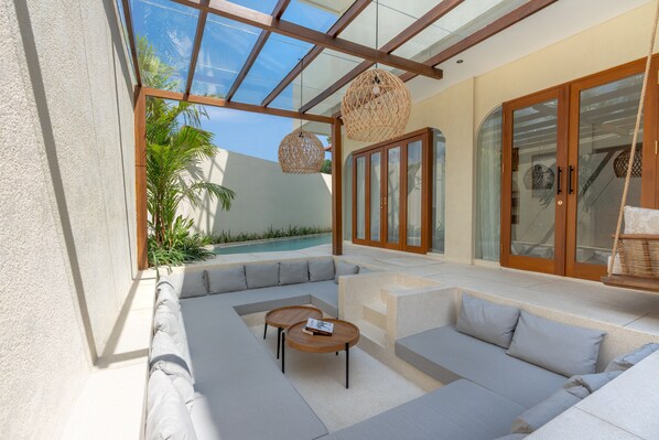 Terrace/patio - 3 BDR Private Luxury Villa with pool and personal butler service (Kabupaten Badung)