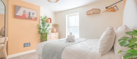 2 slaapkamers, een bureau, gratis wifi