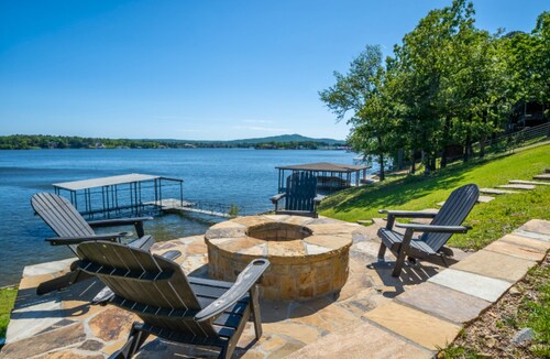 Lakefront | Private Dock | Hot Tub | Fire Pit