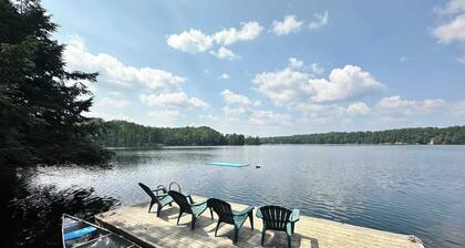 Secluded and beautiful wooded waterfront retreat