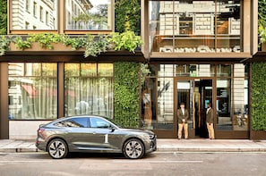 Entrée de l’hébergement