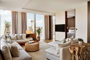 55-inch LED TV with satellite channels, TV