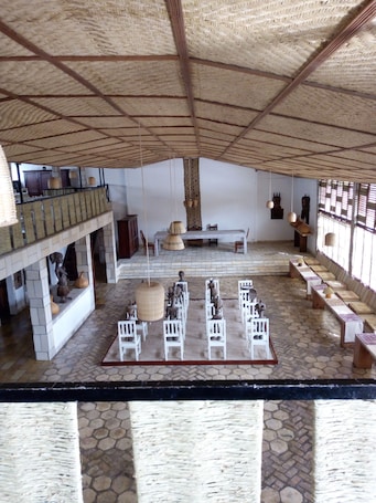 Interior detail. Rwanda African Art Museum