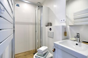 Free toiletries, hair dryer, towels - La Florette - Studio avec vue mer (Pléneuf-Val-André)