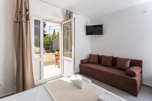 Living area - Apartment Maricol - One Bedroom Apartment With Terrace (Dubrovnik)