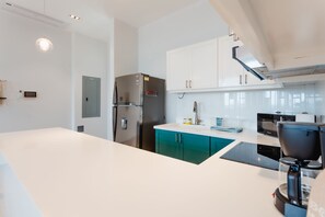 华丽公寓 | 私人厨房 | 大冰箱、烤箱、炉灶、洗碗机