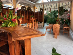 Udendørs spisemuligheder