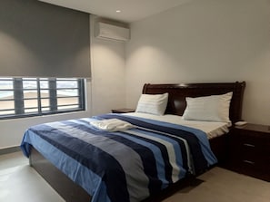 Egyptian cotton sheets, premium bedding, individually decorated - Bethany Luxury Apartments  (Lagos)