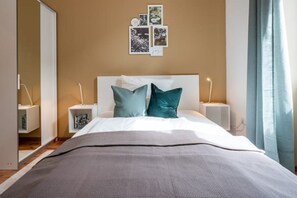 1 Schlafzimmer, Bügeleisen/Bügelbrett, kostenloses WLAN, Bettwäsche