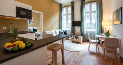 Zentrales 40-qm-city-apartment für 4 Pers