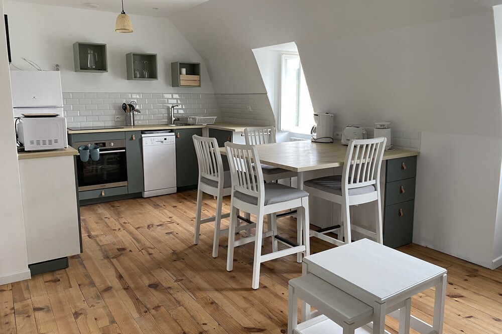 Bel Appartement de 4 Personnes au Sein D'un Ancien Hôtel Rénové