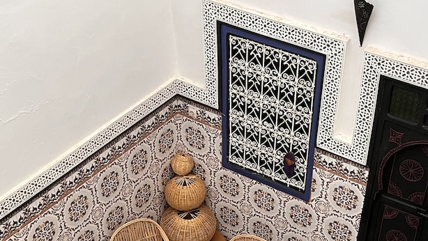 Living area - Riad Tatam House (Marrakech)